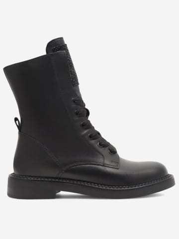 Lasocki Leder-Stiefeletten in Schwarz