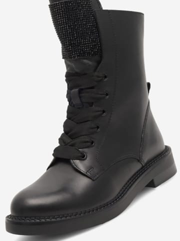 Lasocki Leder-Stiefeletten in Schwarz