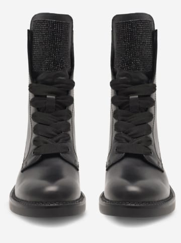 Lasocki Leder-Stiefeletten in Schwarz