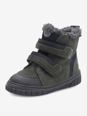 Lasocki Leder-Boots in Khaki