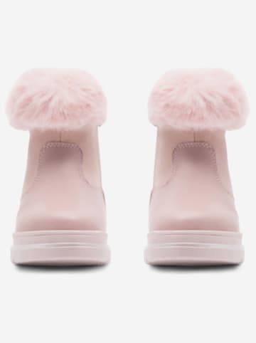 Lasocki Leder-Winterstiefel in Rosa