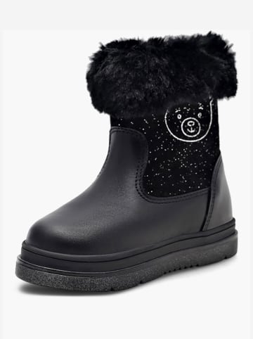 Lasocki Leder-Winterstiefel in Schwarz