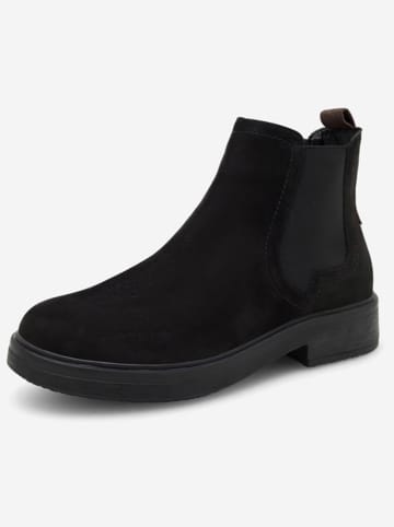 Lasocki Leren chelseaboots zwart