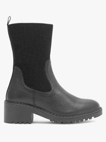 Lasocki Leder-Chelsea-Boots in Schwarz