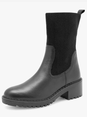 Lasocki Leren chelseaboots zwart