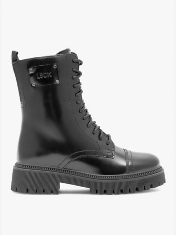 Lasocki Leder-Boots in Schwarz