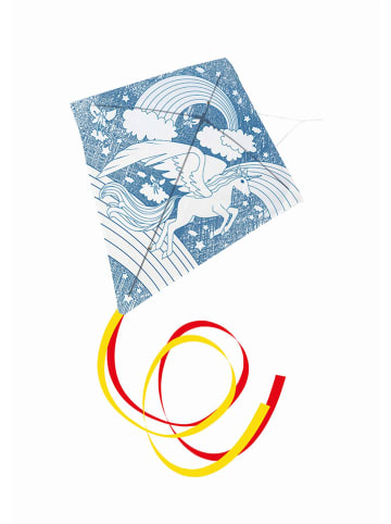 Günther Drache "PAINT YOUR UNICORN" - (L)69 x (B)69 cm