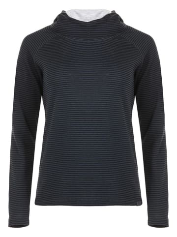 elkline Hoodie "Sweater Wetter" in Schwarz/ Anthrazit