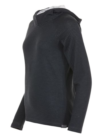 elkline Hoodie "Sweater Wetter" in Schwarz/ Anthrazit