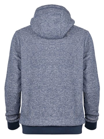 elkline Fleecehoodie "Smile" in Blau