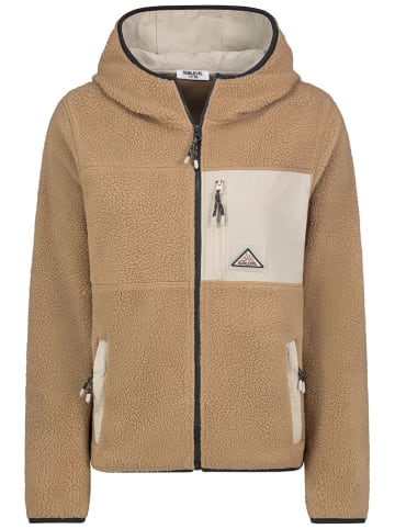 Sublevel Fleece vest lichtbruin