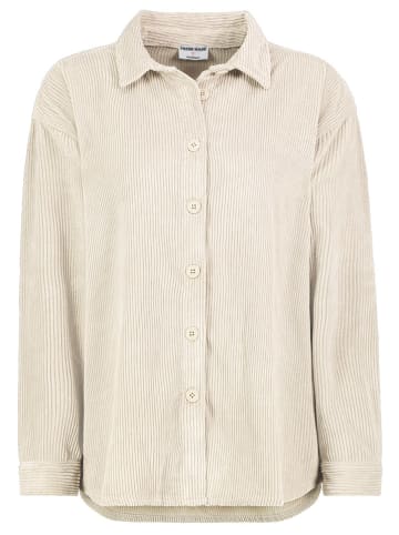 Fresh Made Hemdjacke in Cordjacke in Beige