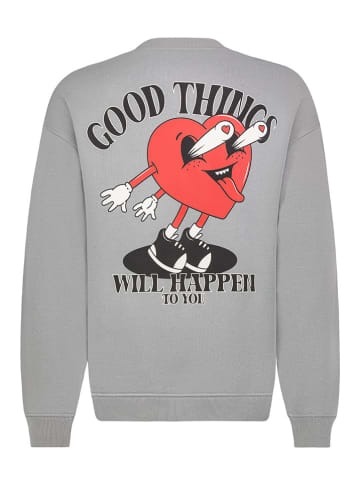 Sublevel Sweatshirt in Hellgrau