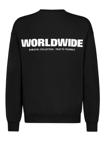 Sublevel Sweatshirt zwart