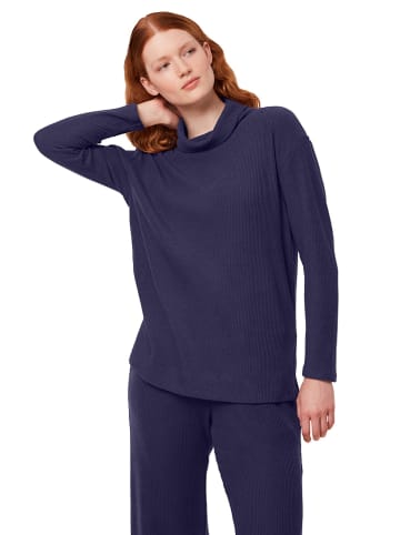 Triumph Rollkragenpullover in Dunkelblau