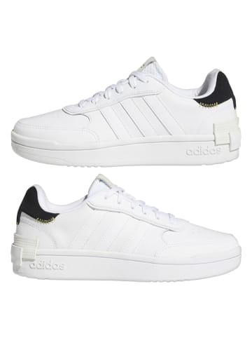 adidas Leder-Sneakers "Postmove" in Weiß