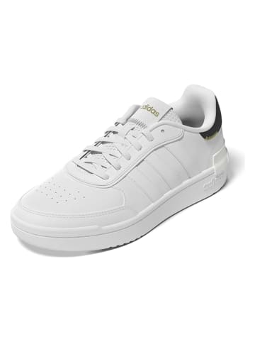adidas Leder-Sneakers "Postmove" in Weiß