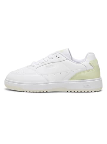 Puma Skórzane sneakersy "Doublecourt Summer" w kolorze białym