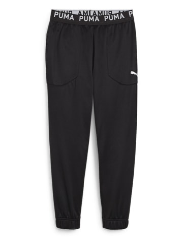Puma Spodnie sportowe "Fleece" w kolorze czarnym