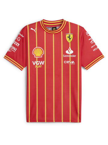 Puma Koszulka piłkarska "SF Team" w kolorze czerwonym
