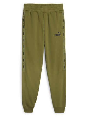 Puma Spodnie dresowe "Essential" w kolorze khaki