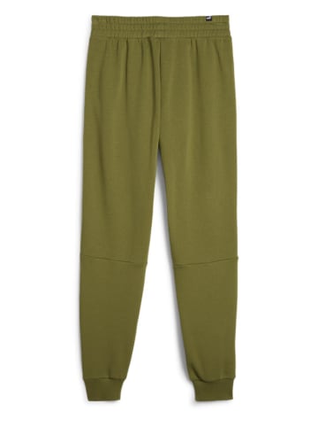 Puma Spodnie dresowe "Essential" w kolorze khaki