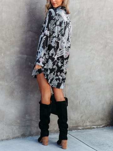 Milan Kiss Kleid in Schwarz/ Weiß