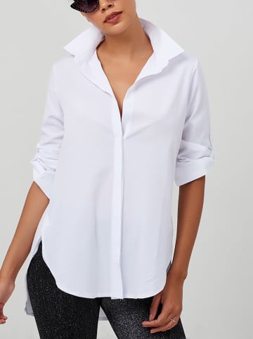 Milan Kiss Bluse in Creme