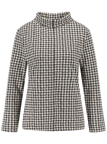 Gerry Weber Longsleeve in Schwarz/ Weiß