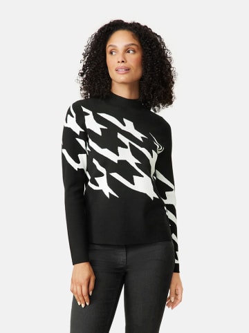 Gerry Weber Sweter w kolorze czarno-białym