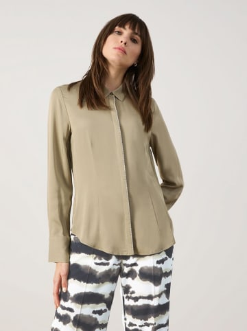 TAIFUN Bluse in Khaki