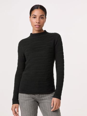 TAIFUN Sweter w kolorze czarnym