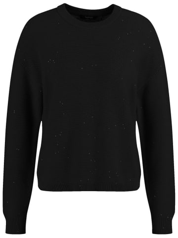 TAIFUN Pullover in Schwarz