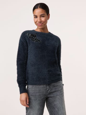 TAIFUN Sweter w kolorze czarnym