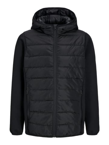 JACK & JONES Junior Hybride jas zwart