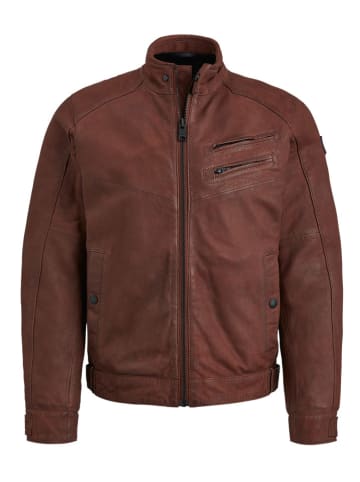 Vanguard Lederjacke in Braun