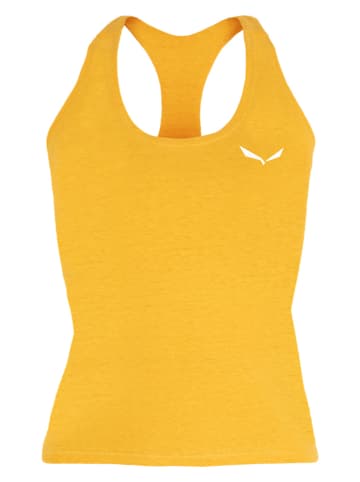 Salewa Functionele top "Lavaredo Hemp" geel