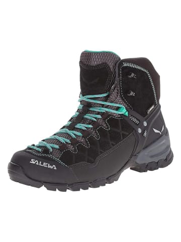Salewa Botki turystyczne "Alp GTX" w kolorze czarnym