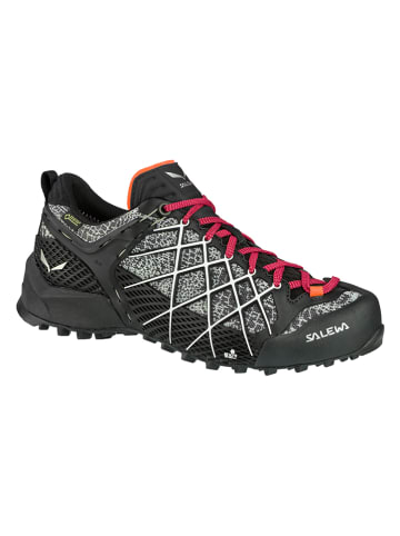Salewa Botki turystyczne "Wildfire GTX" w kolorze czarno-białym