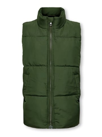 KIDS ONLY Doorgestikte bodywarmer "Cool" groen
