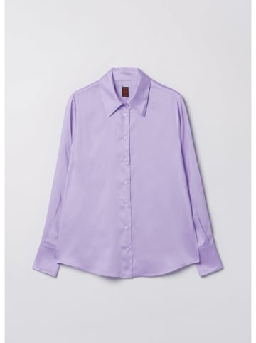 STEFANEL Bluse in Lavendel