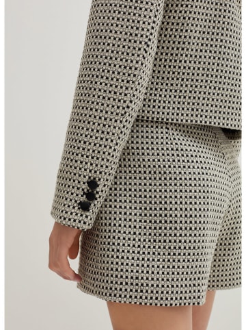 STEFANEL Blousejas zwart/beige