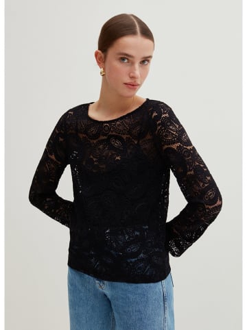 STEFANEL Bluse in Schwarz