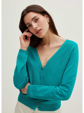 STEFANEL Cardigan in Türkis