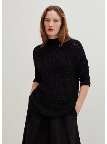 STEFANEL Sweter w kolorze czarnym
