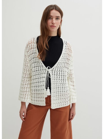 STEFANEL Cardigan in Creme