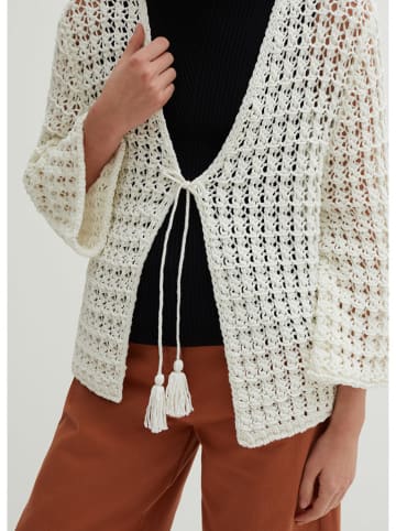 STEFANEL Cardigan in Creme