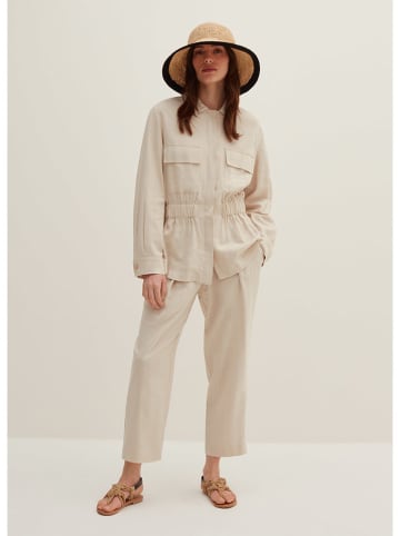 STEFANEL Hemdjacke in Beige