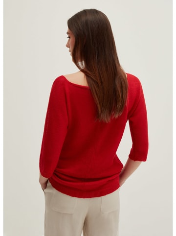 STEFANEL Linnen trui rood