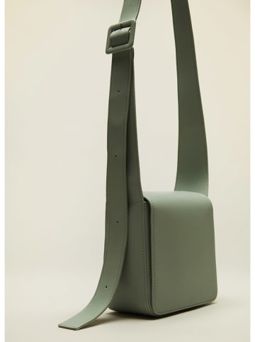 STEFANEL Umhängetasche in Grün - (B)19 x (H)19 x (T)9 cm